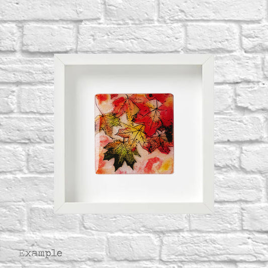 Autumn Leaves | Framed Glass