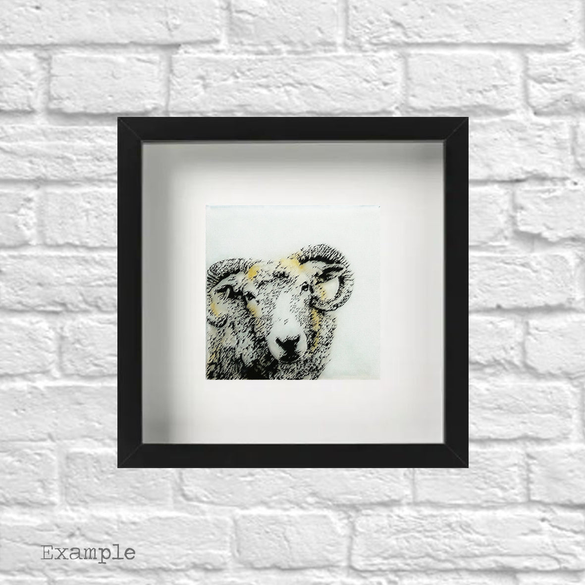 Ram | Framed Glass