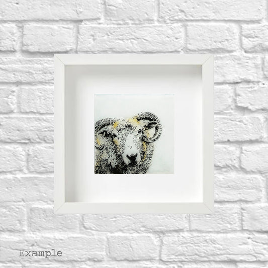 Ram | Framed Glass