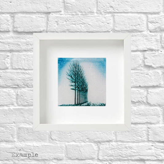Tree Grove | Framed Glass