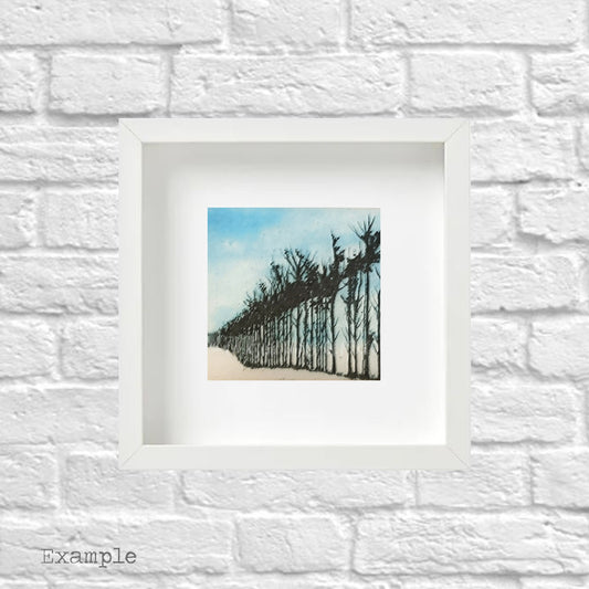 Tree Line | Framed Glass