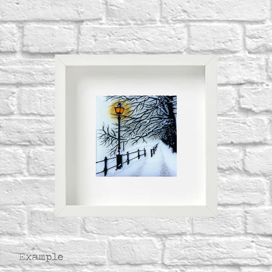 Winter Walk | Framed Glass