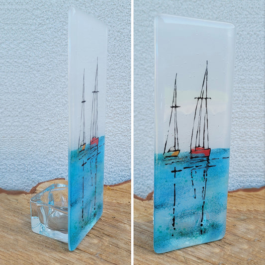 Two Sailing Boat | Candle Holder