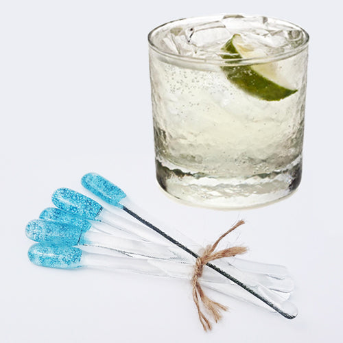 Gin Stirrers | Blue Bubble