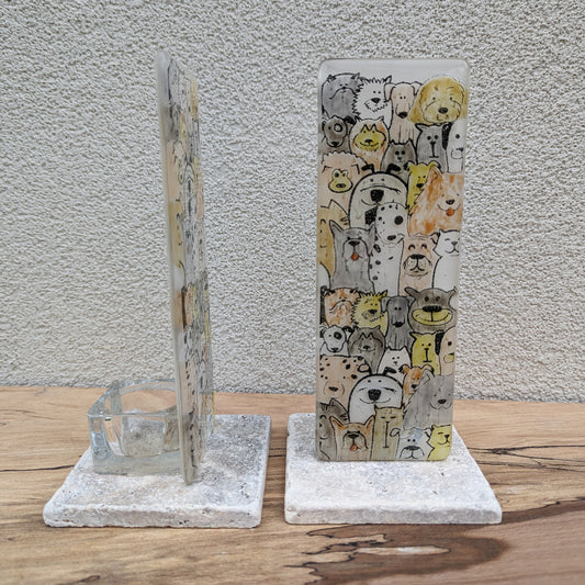 Dogs | Candle Holder