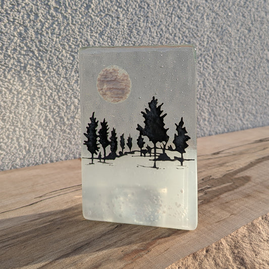 Moonlit Trees | Candle Holder