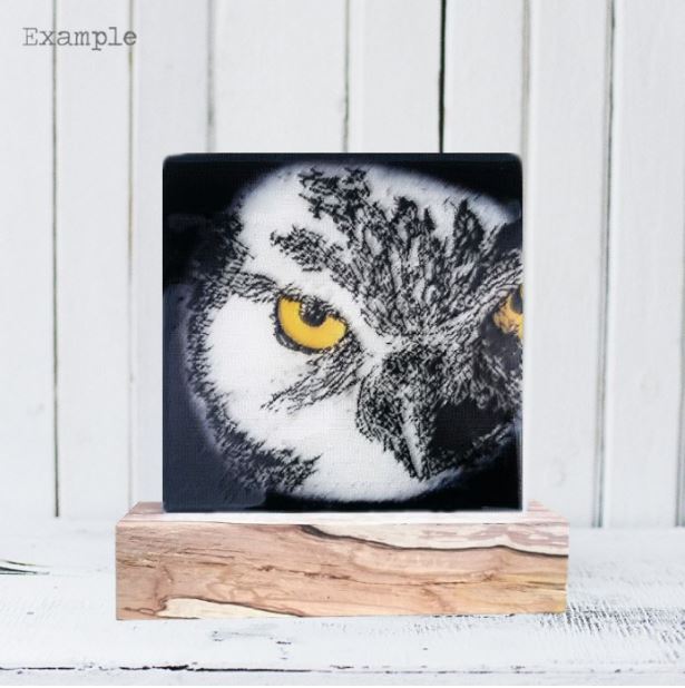 Owl | Wooden Base