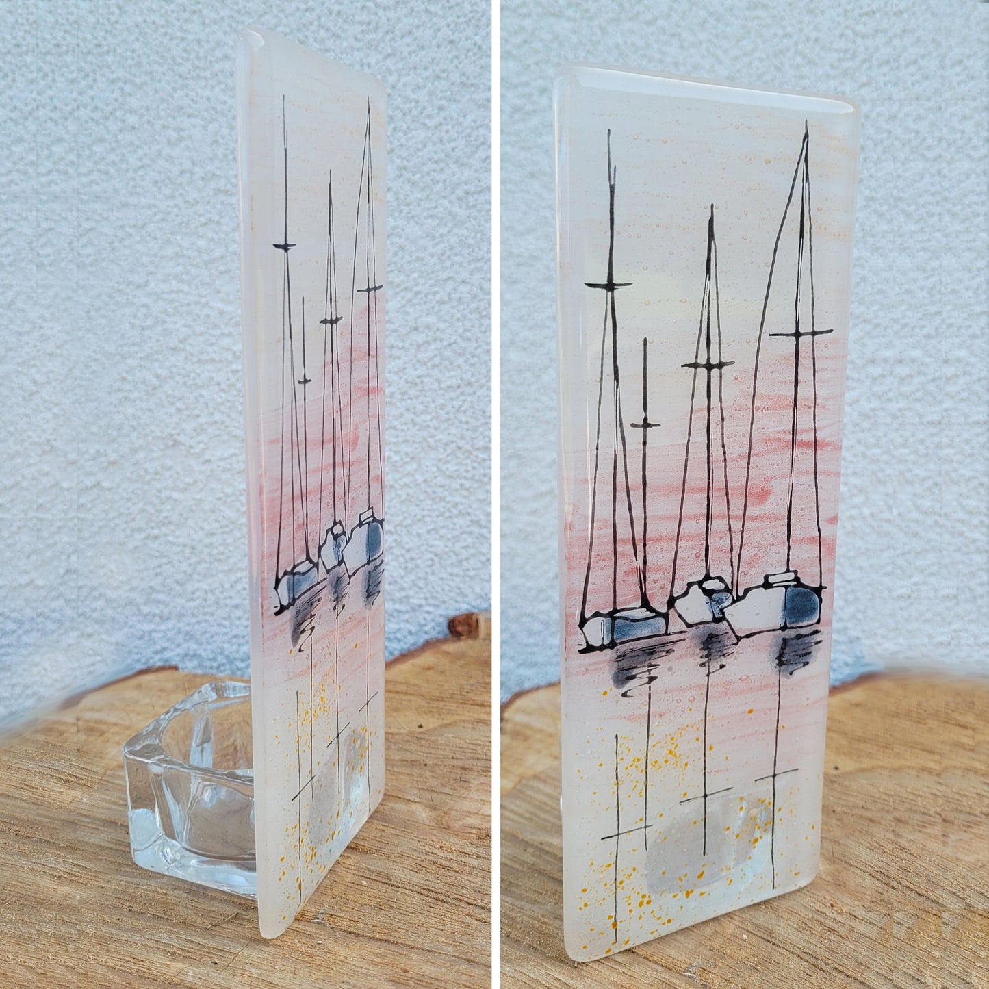 Three Sailing Boat | Candle Holder