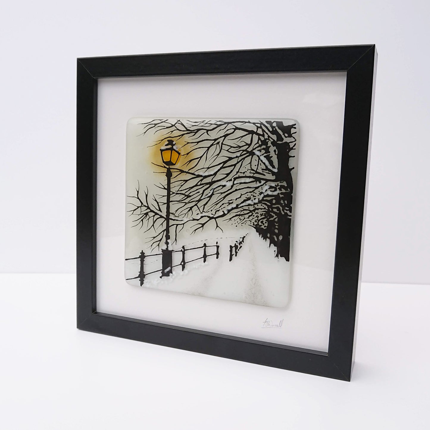 Winter Walk | Wooden Base