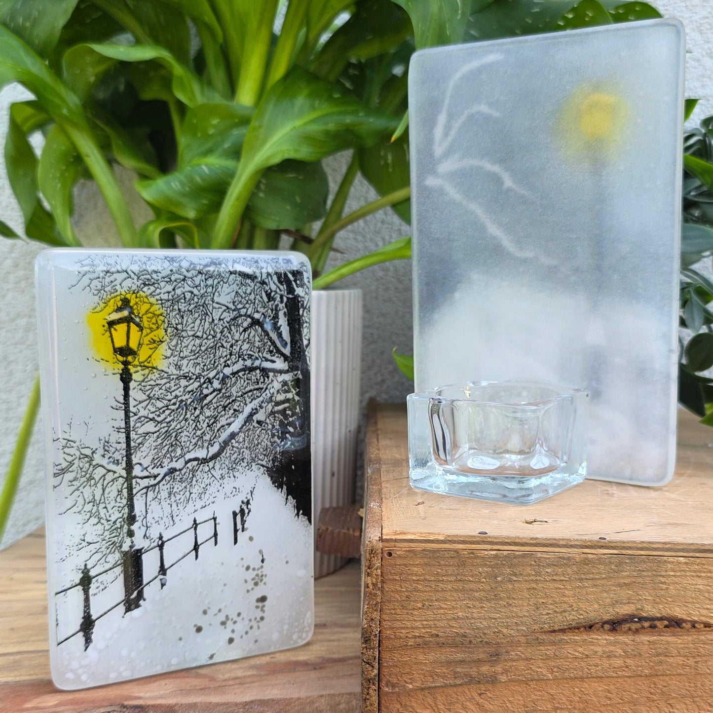 Winter Lamp Post | Candle Holder