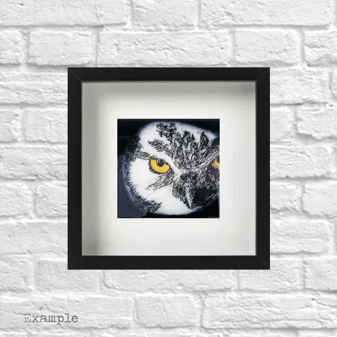 Owl | Framed Glass