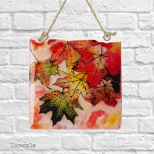 Autumn Leaves | Rope Hanging