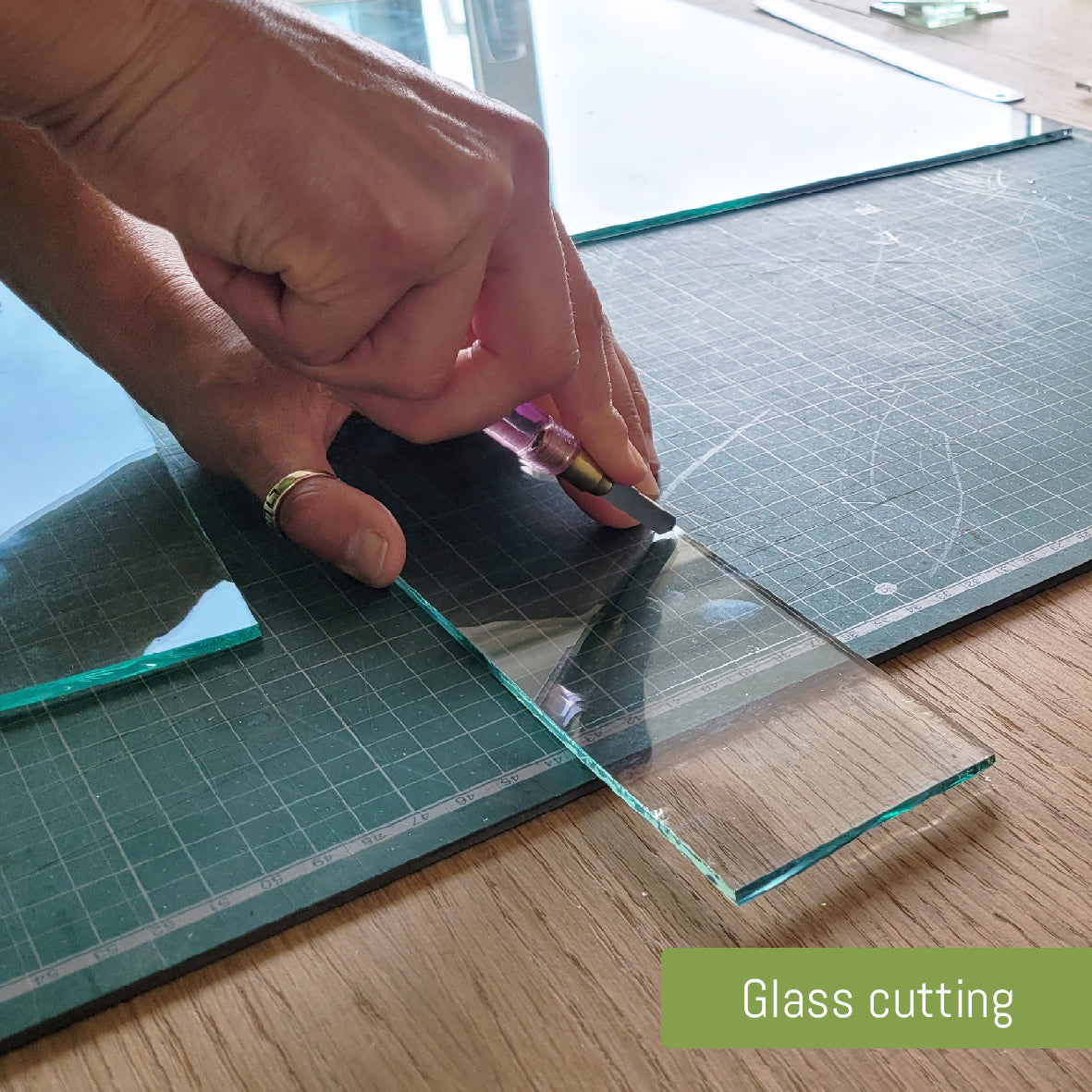 cutting glass experience