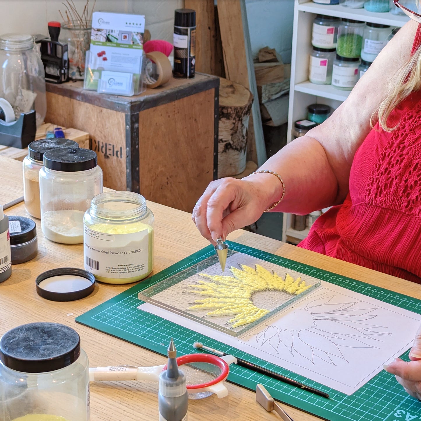 Large Fused Glass Workshop