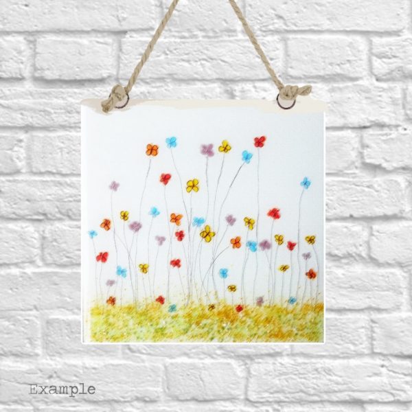Mixed Spring Flowers<br/>Wall Hanging