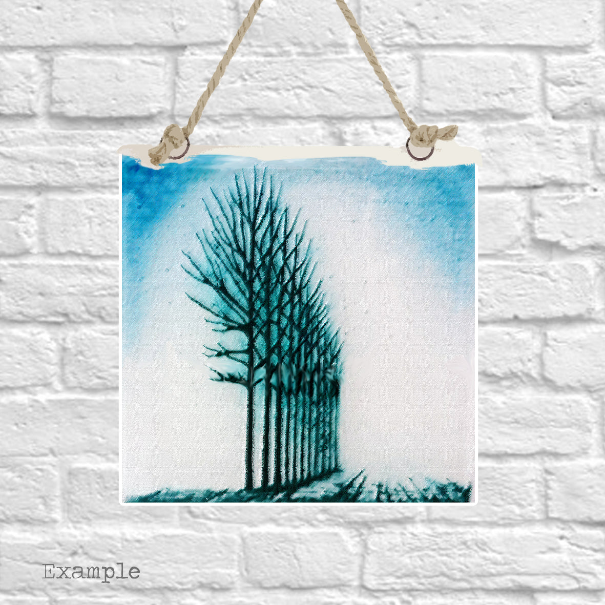 Pre-set-wall-hanging-background-tree-grove